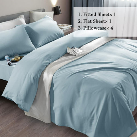 SONORO KATE fitted sheet deep-pocket fits 18-24 inch mattresses.