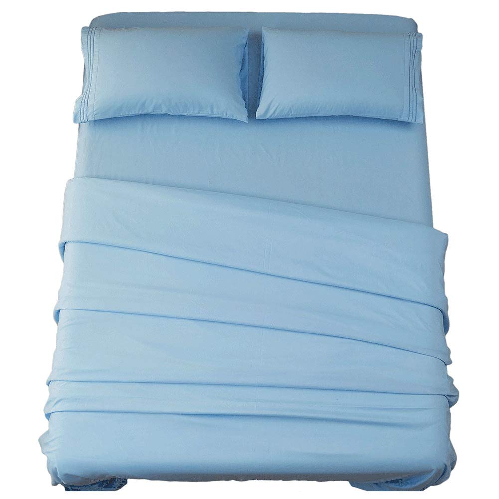 SONORO KATE bed sheet set in ultra-soft microfiber for plush comfort and easy care