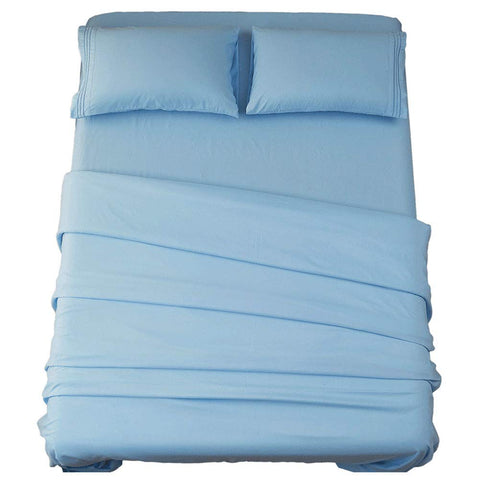 SONORO KATE bed sheet set in ultra-soft microfiber for plush comfort and easy care