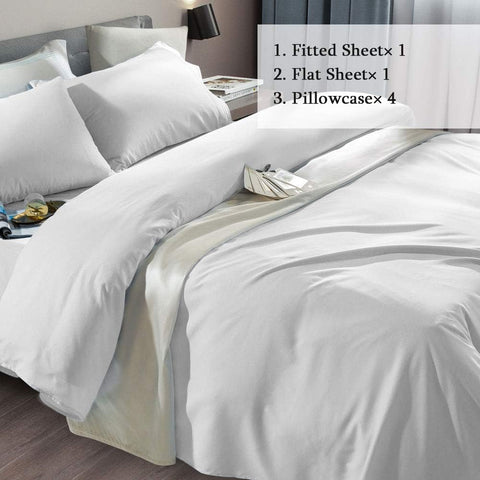 SONORO KATE white king pillowcases, soft touch and easy care