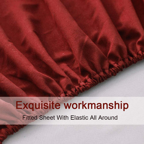 SONORO KATE burgundy fade-resistant fabric preserves color after washes