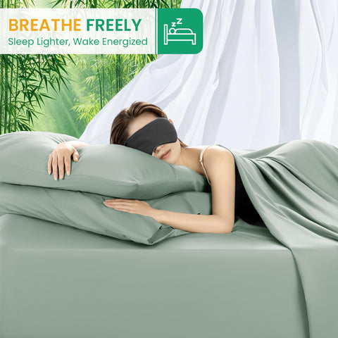 SONORO KATE deep-pocket sheets secure a neat, wrinkle-free look
