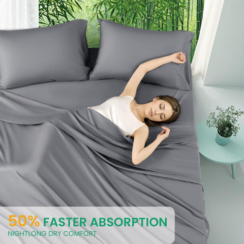 SONORO KATE durable, easy-care sheets endure regular washing.