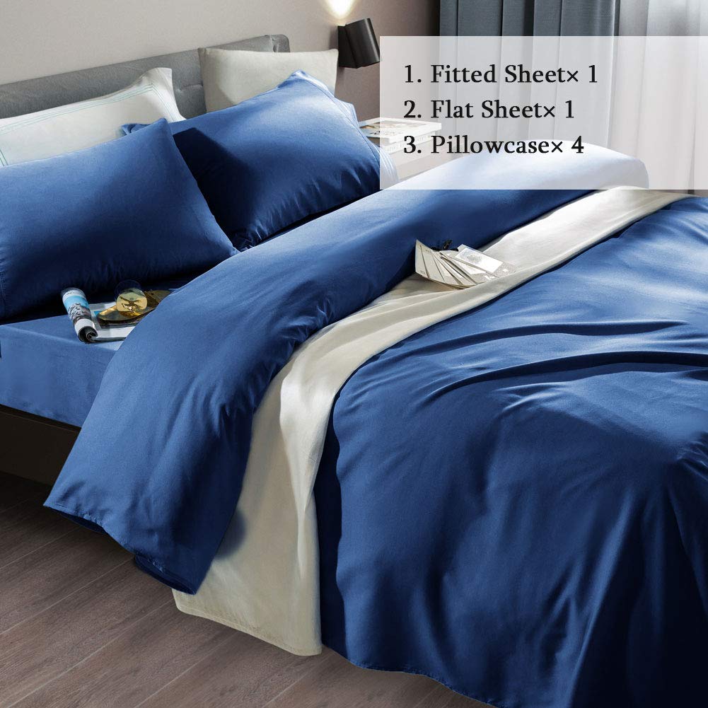 SONORO KATE fitted sheet with deep pockets secures 18–24 inch mattresses.