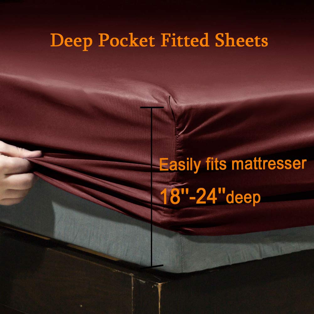 SONORO KATE fitted sheet 60x80x21 deep-pocket fits tall mattresses securely.