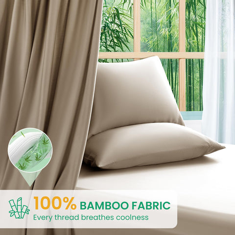 SONORO KATE queen fitted sheet with 16 inch deep pocket ensures secure sleep