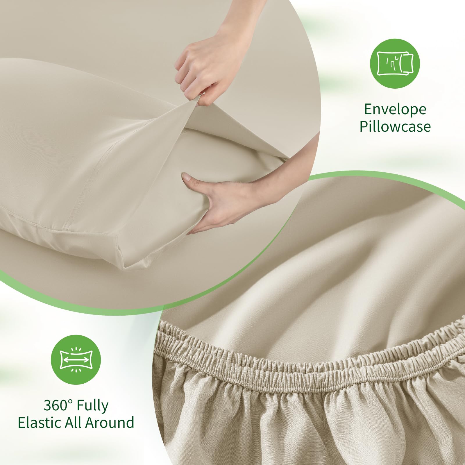 SONORO KATE hotel-luxury vibe bed shot for aspirational comfort.