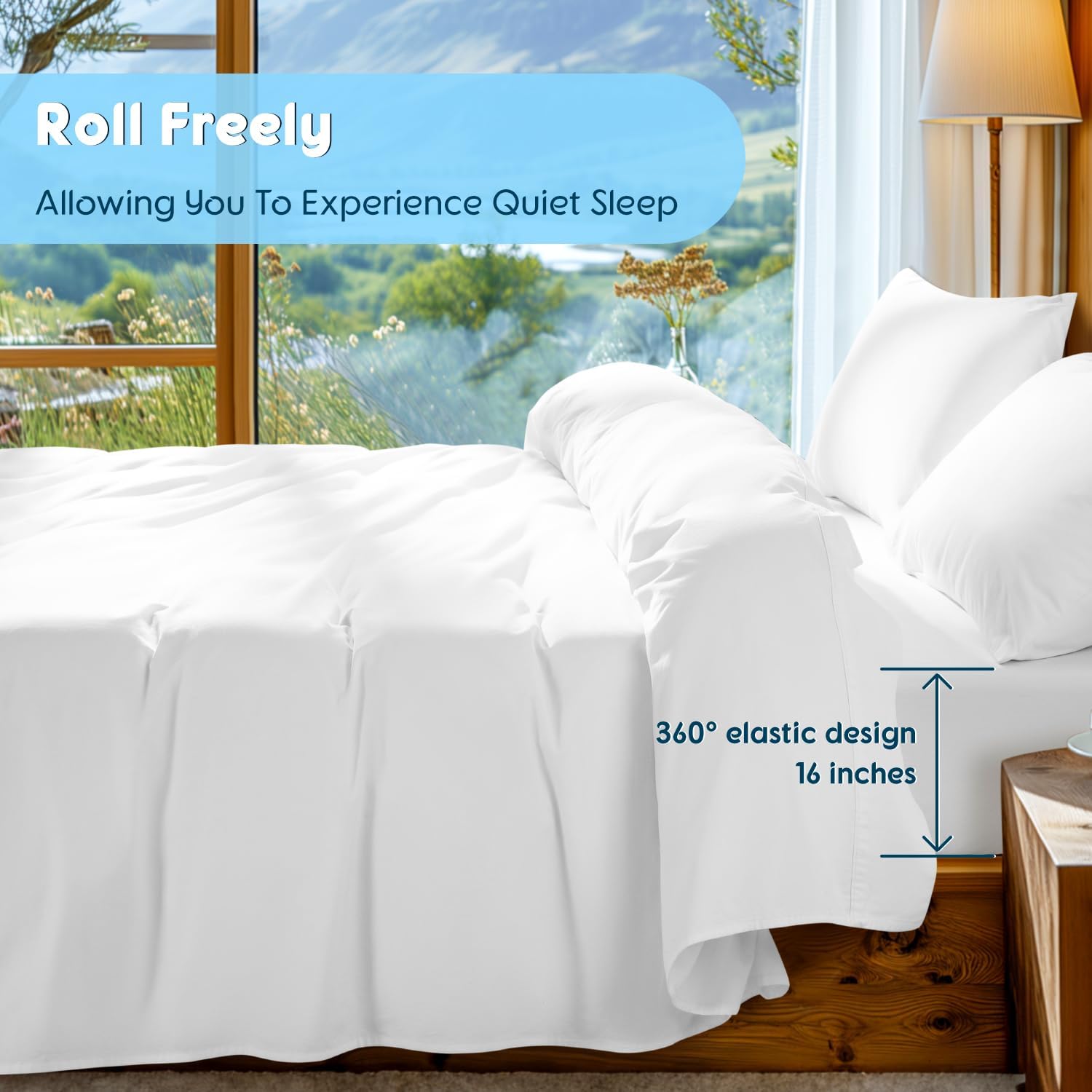 SONORO KATE king pillowcases 20x40 with soft touch