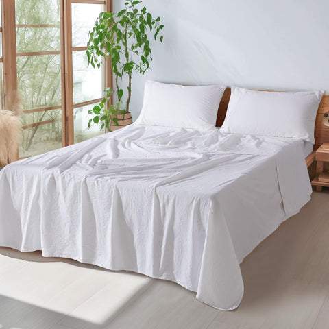 SONORO KATE linen bedroom set, elevates sleep space with natural, breathable fabric