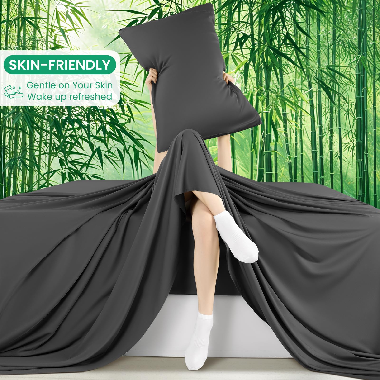SONORO KATE sheets are machine-washable and durable