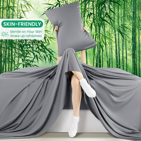 SONORO KATE pet-friendly bamboo sheets resist stains for everyday use.