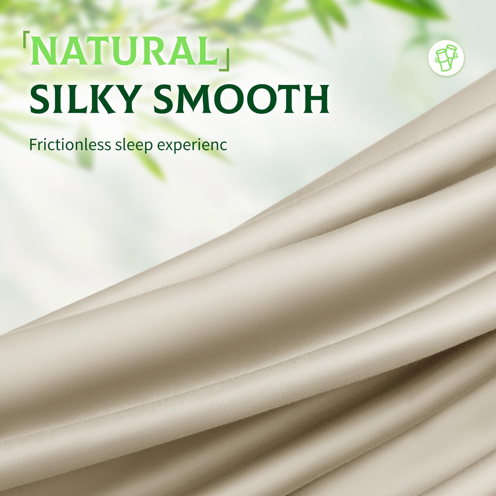SONORO KATE pillowcases 2-pack close-up highlights satin-smooth finish.