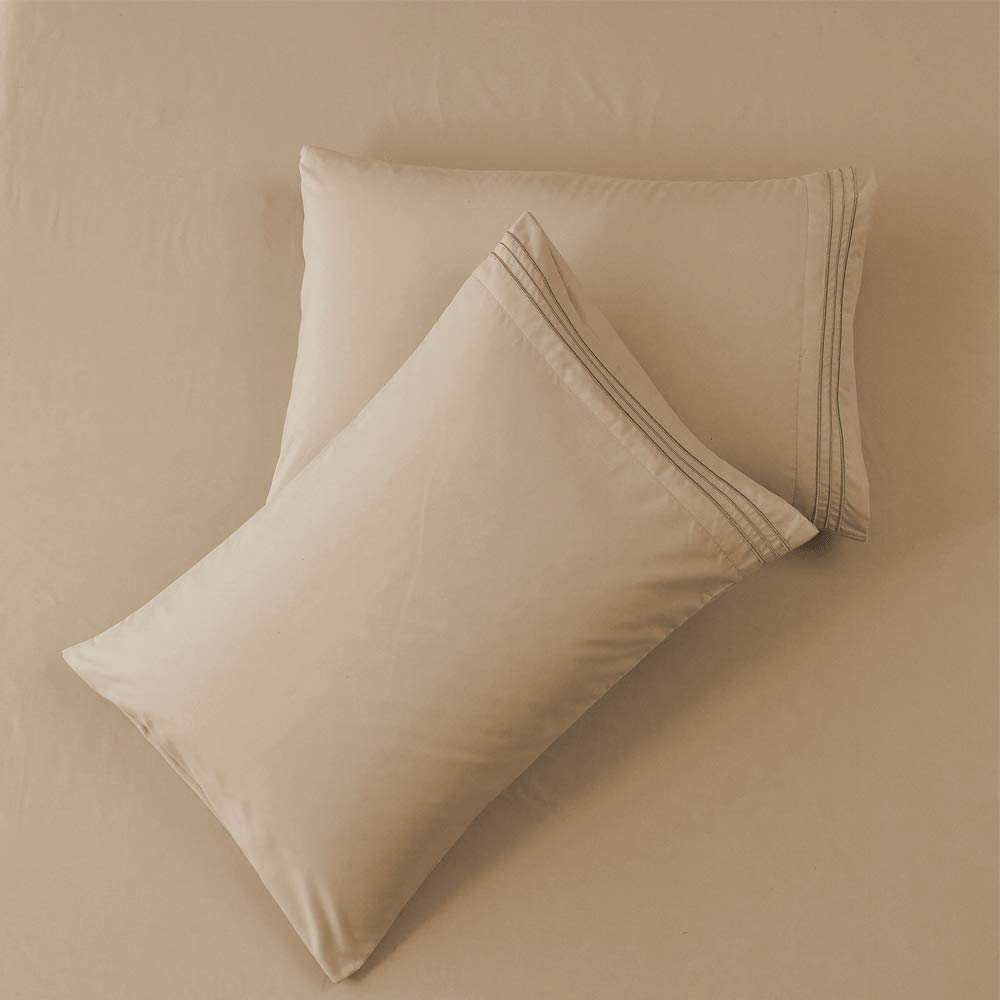 SONORO KATE pillowcases 20x30 detail with clean finish