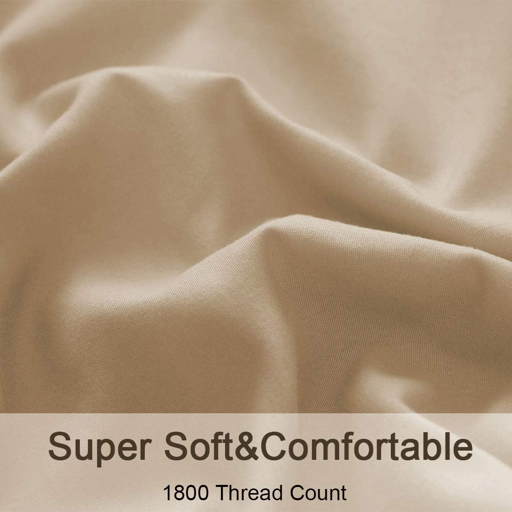 SONORO KATE 4-piece set includes flat sheet and pillowcases for easy upgrade
