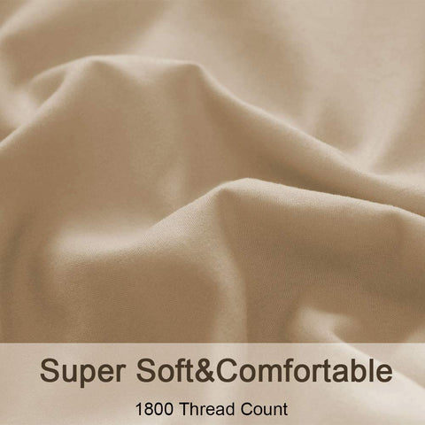 SONORO KATE 4-piece set includes flat sheet and pillowcases for easy upgrade