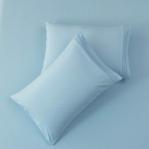 SONORO KATE queen flat sheet dimensions shown for layering