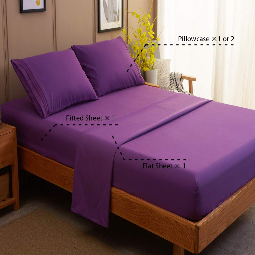 SONORO KATE fitted sheet demonstrates a secure 16-inch deep pocket