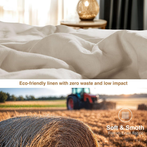 SONORO KATE soft linen texture brightens with every wash.
