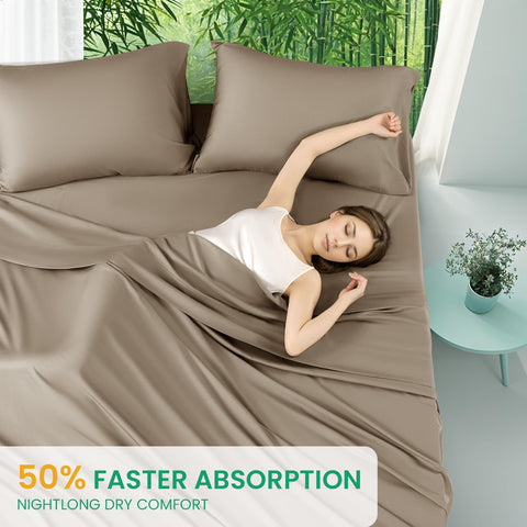 SONORO KATE thermoregulating sheets offer year round comfort
