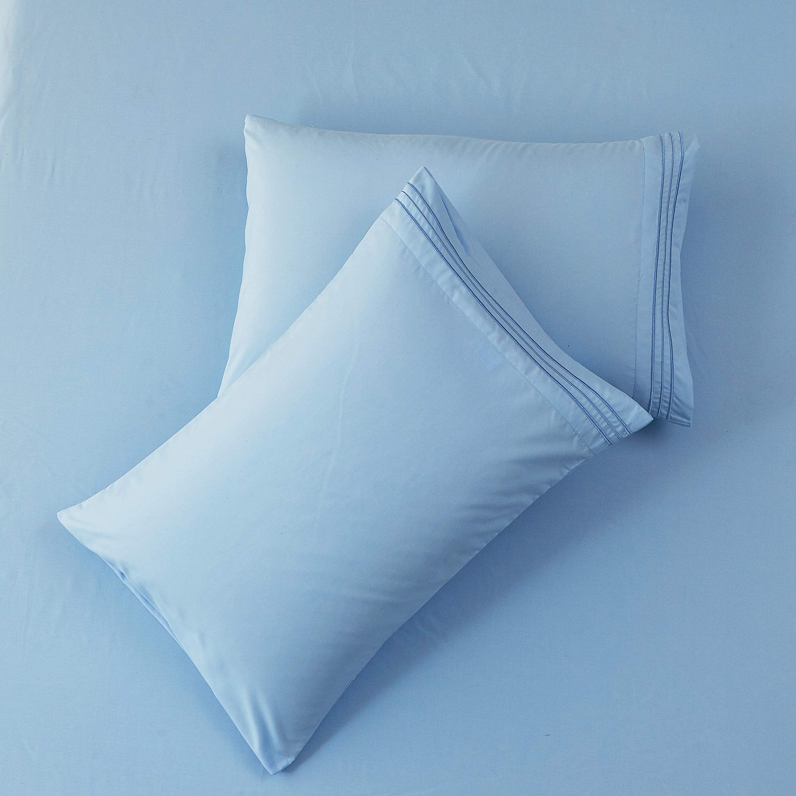 SONORO KATE wrinkle-resistant microfiber sheets stay smooth with minimal effort