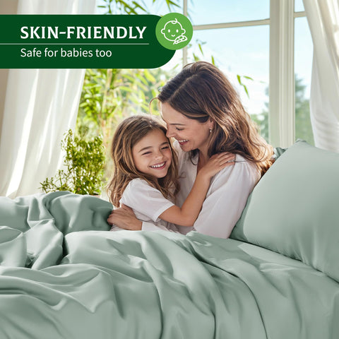 SONORO KATE wrinkle-resistant luxury bedding stays neat between washes
