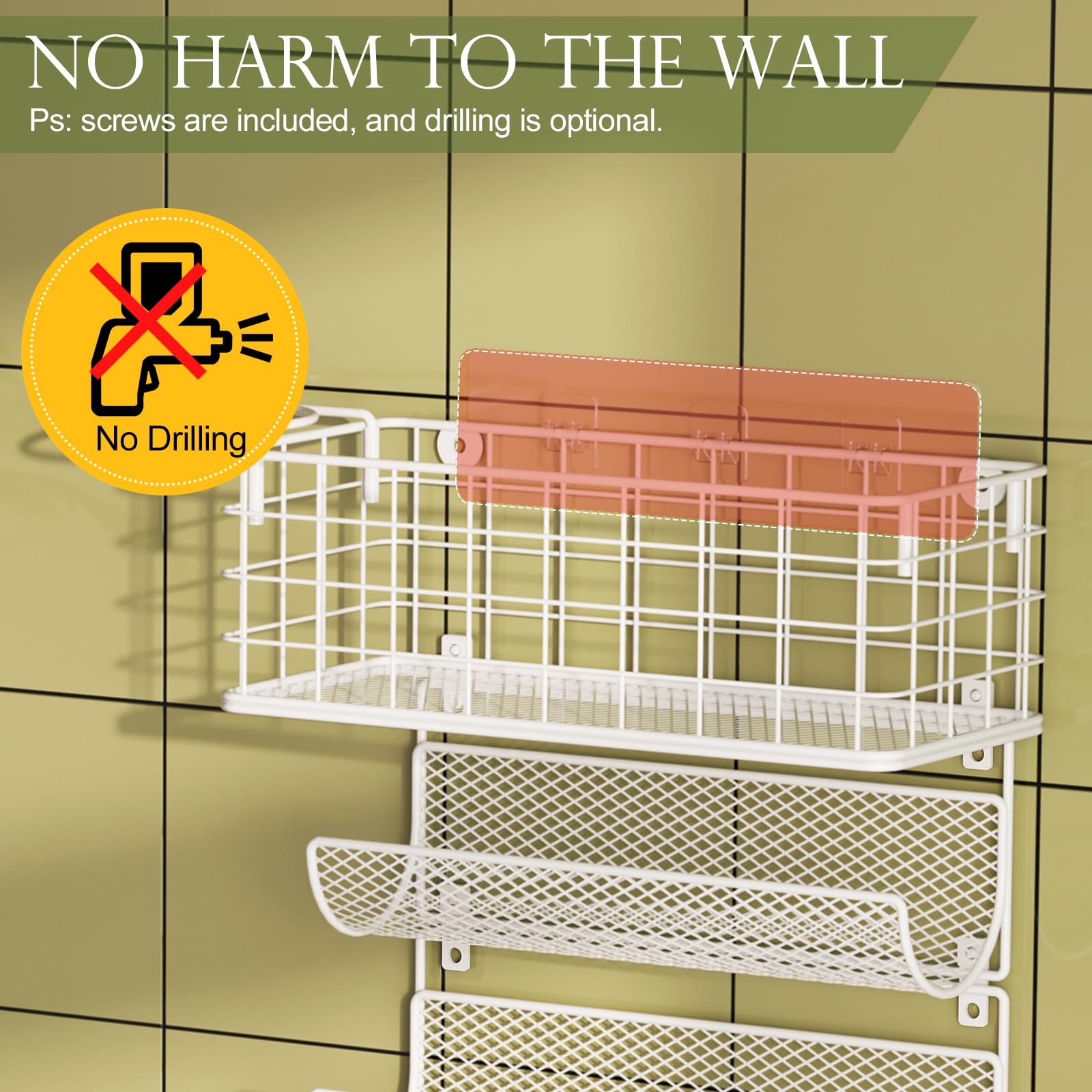 Sonyabecca cabinet-door mount saves counter space in small bathrooms