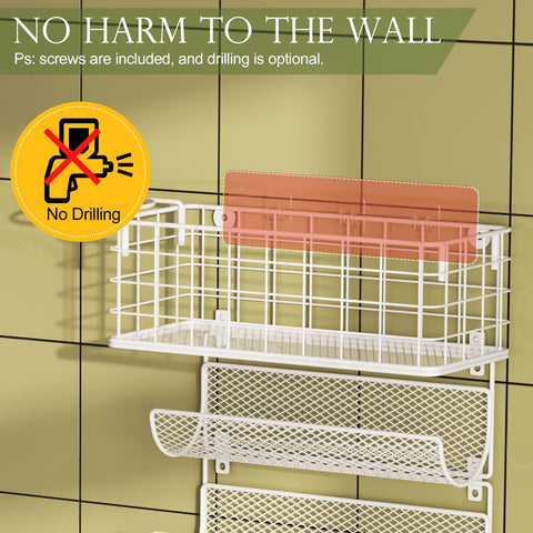 Sonyabecca cabinet-door mount saves counter space in small bathrooms
