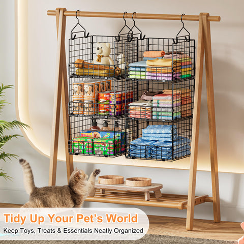Sonyabecca closet rod hanging storage for sweaters and hats