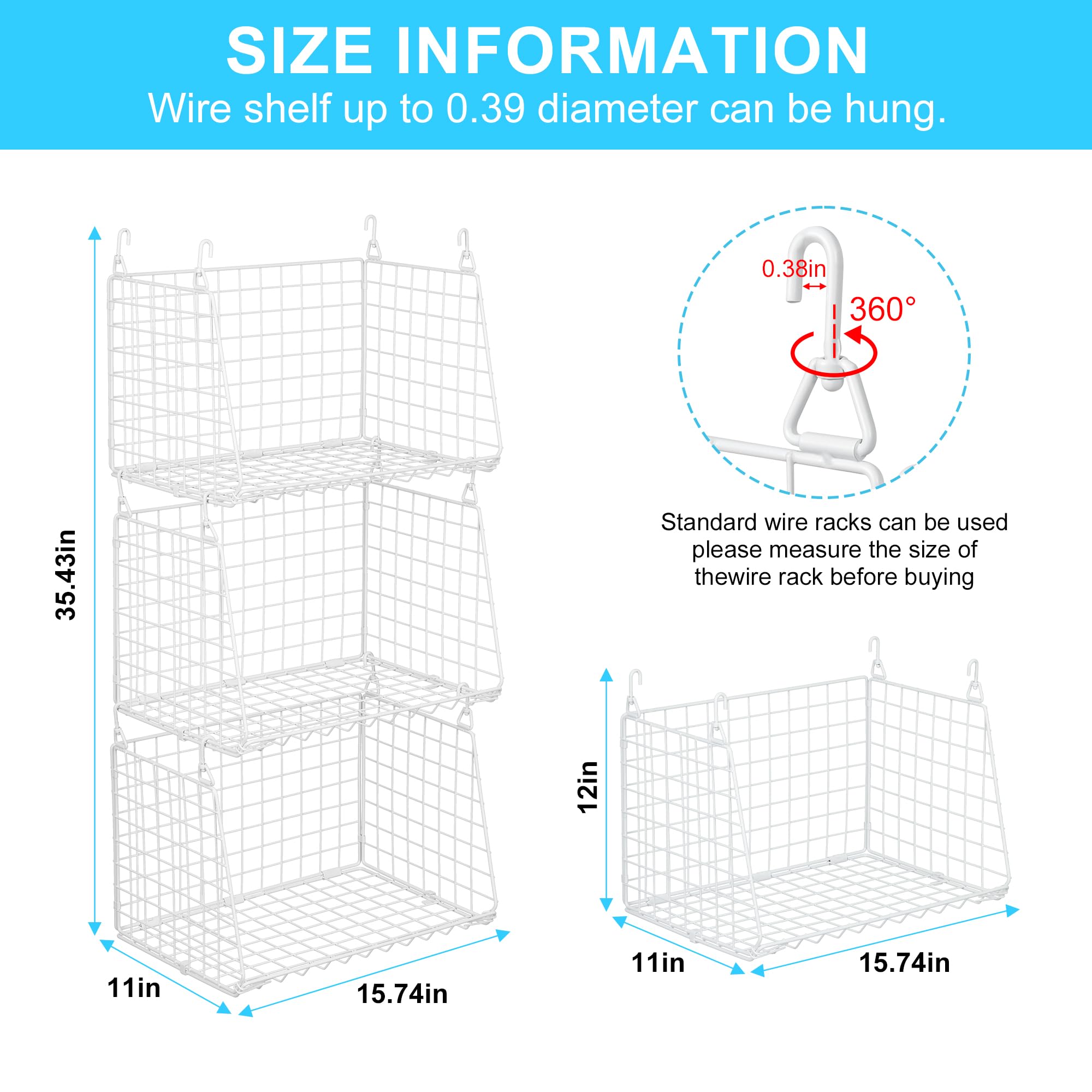 Sonyabecca detergent and towels storage on a shelf with a sturdy wire basket.