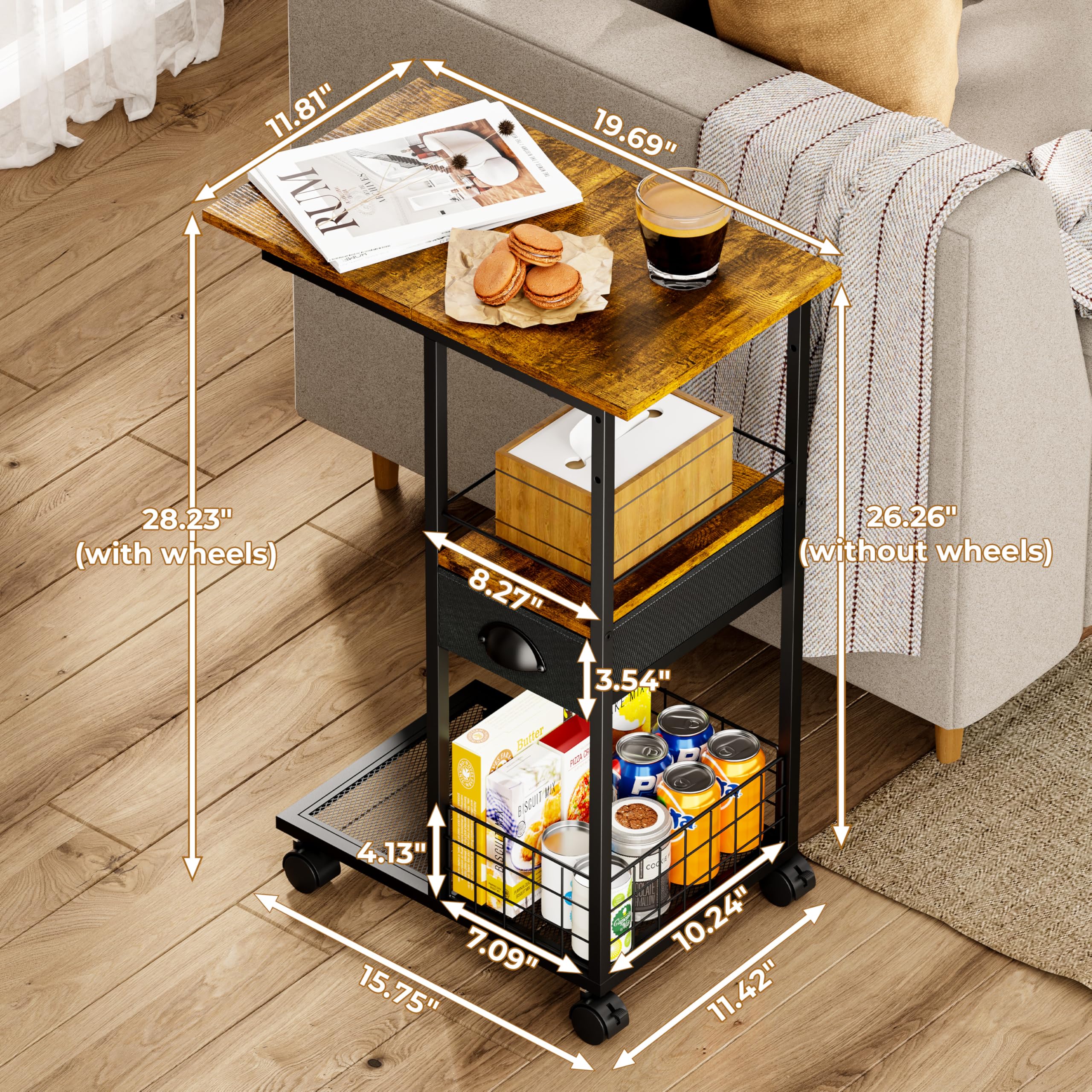 Sonyabecca durable metal frame supports daily use and stability.
