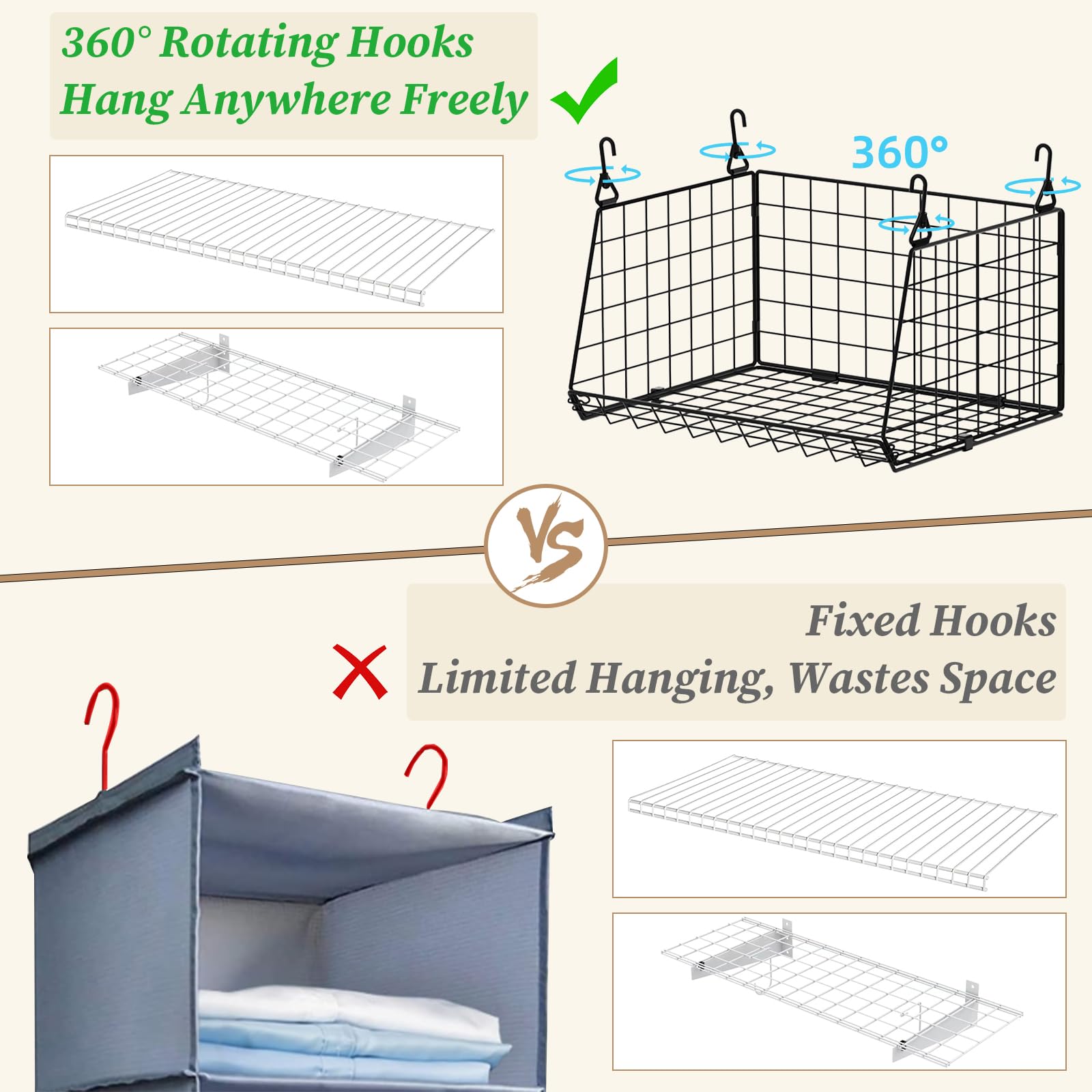 Sonyabecca foldable laundry basket mounted over washer and dryer shelves