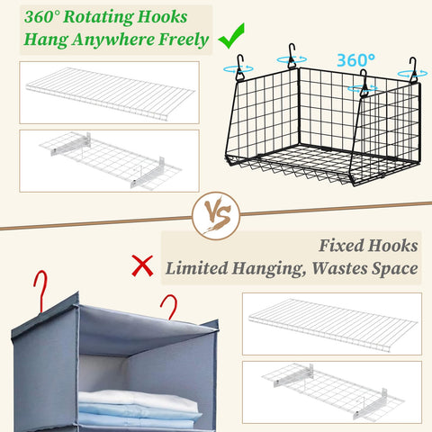 Sonyabecca foldable laundry basket mounted over washer and dryer shelves