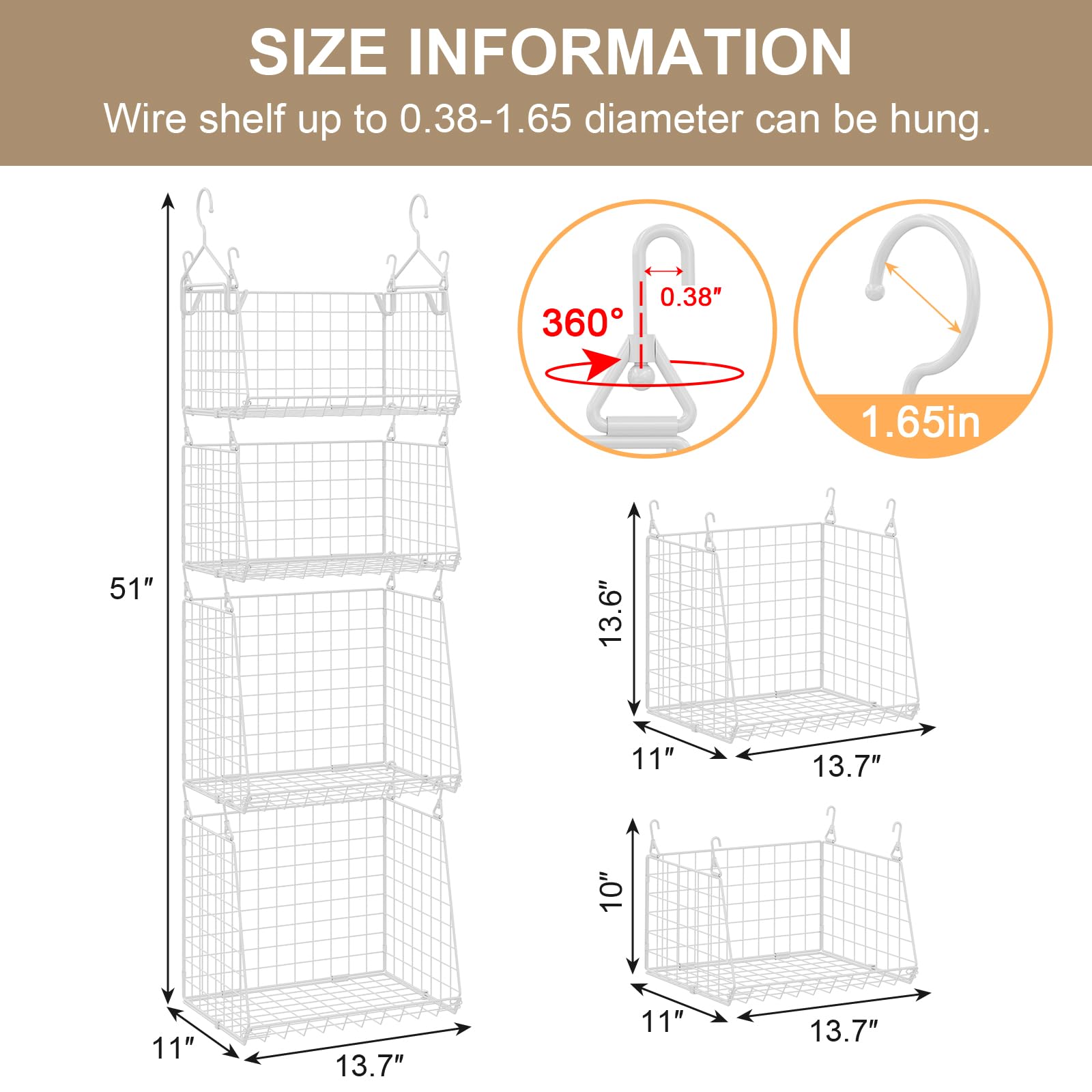 Sonyabecca grid-mount hanger system in a tidy closet setup