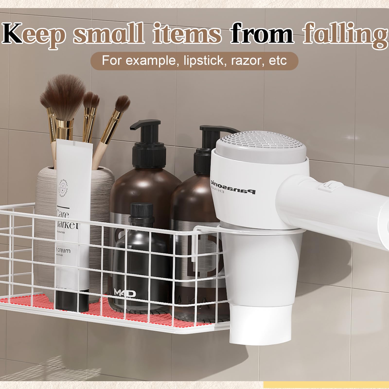Sonyabecca invisible wall-mount hooks tidy cords and tools