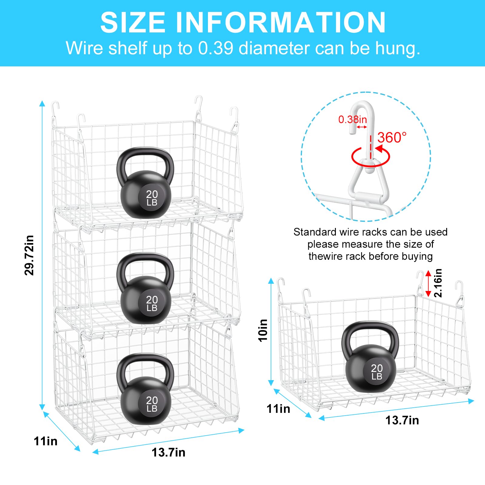 Sonyabecca Versatile baskets hold detergents, softeners, and small laundry supplies.