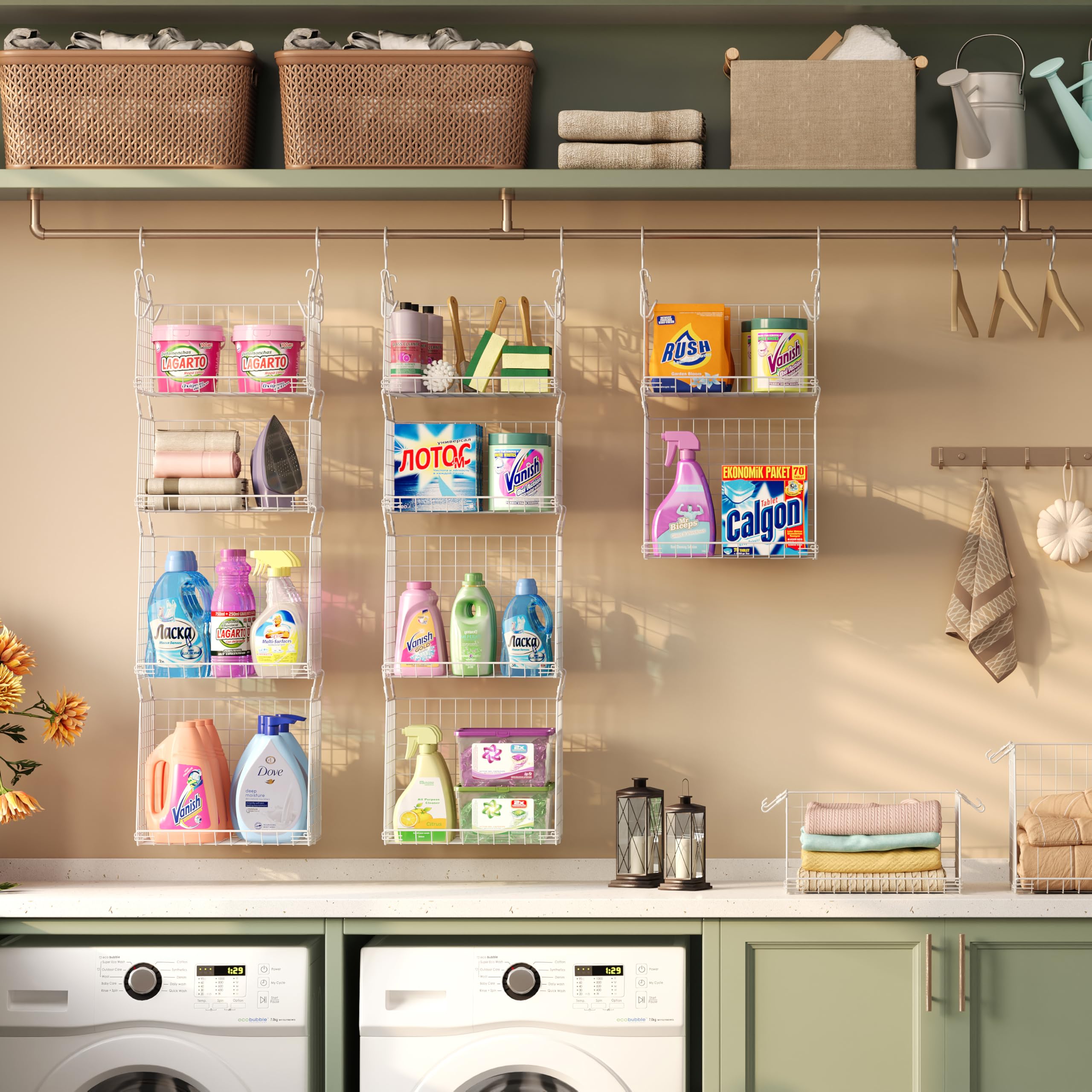 Sonyabecca space-saving closet design showing vertical storage efficiency