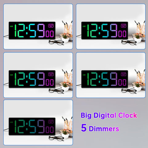 Soobest clock auto DST feature automatically adjusts time