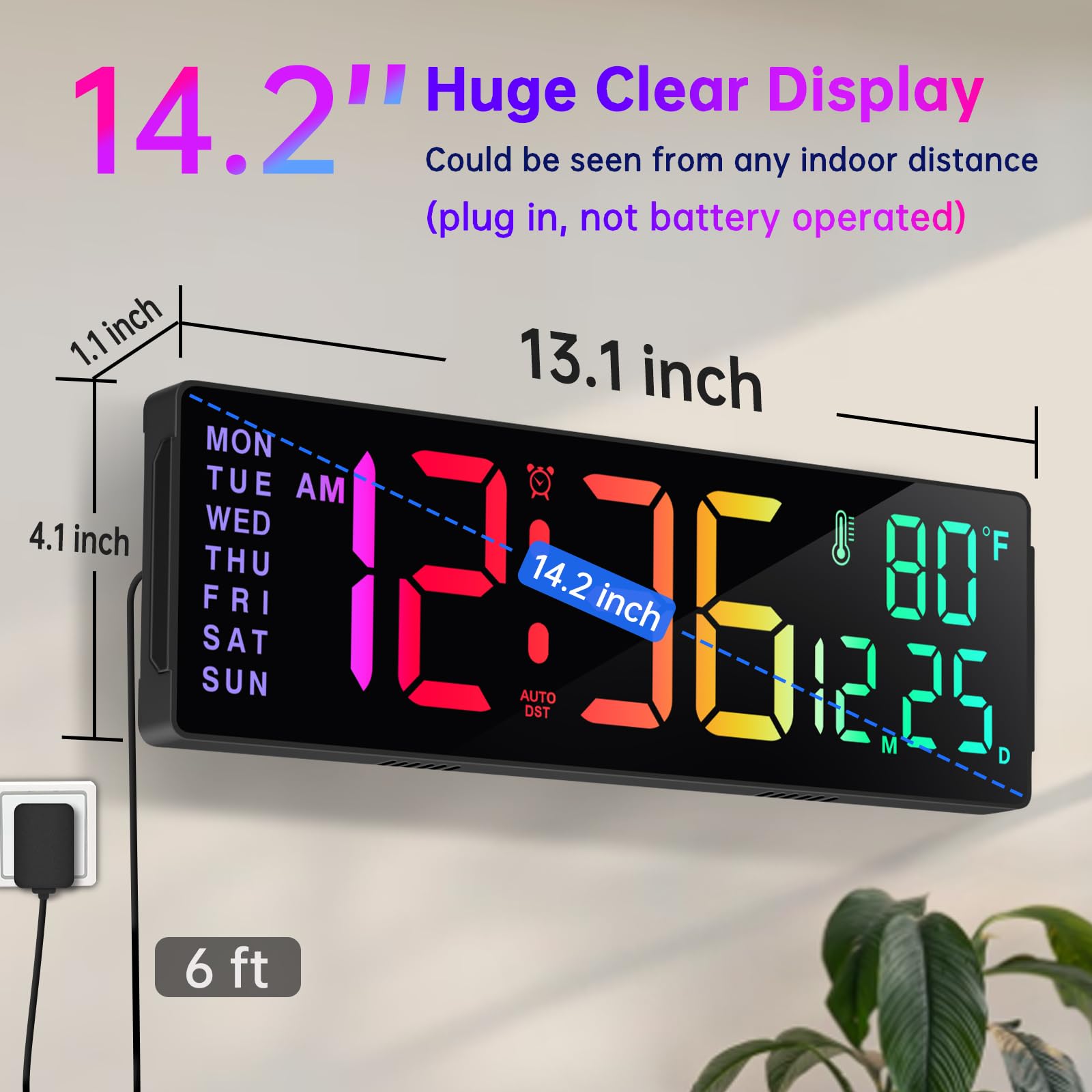 Soobest RGB color modes provide ambient lighting suited to mood and décor