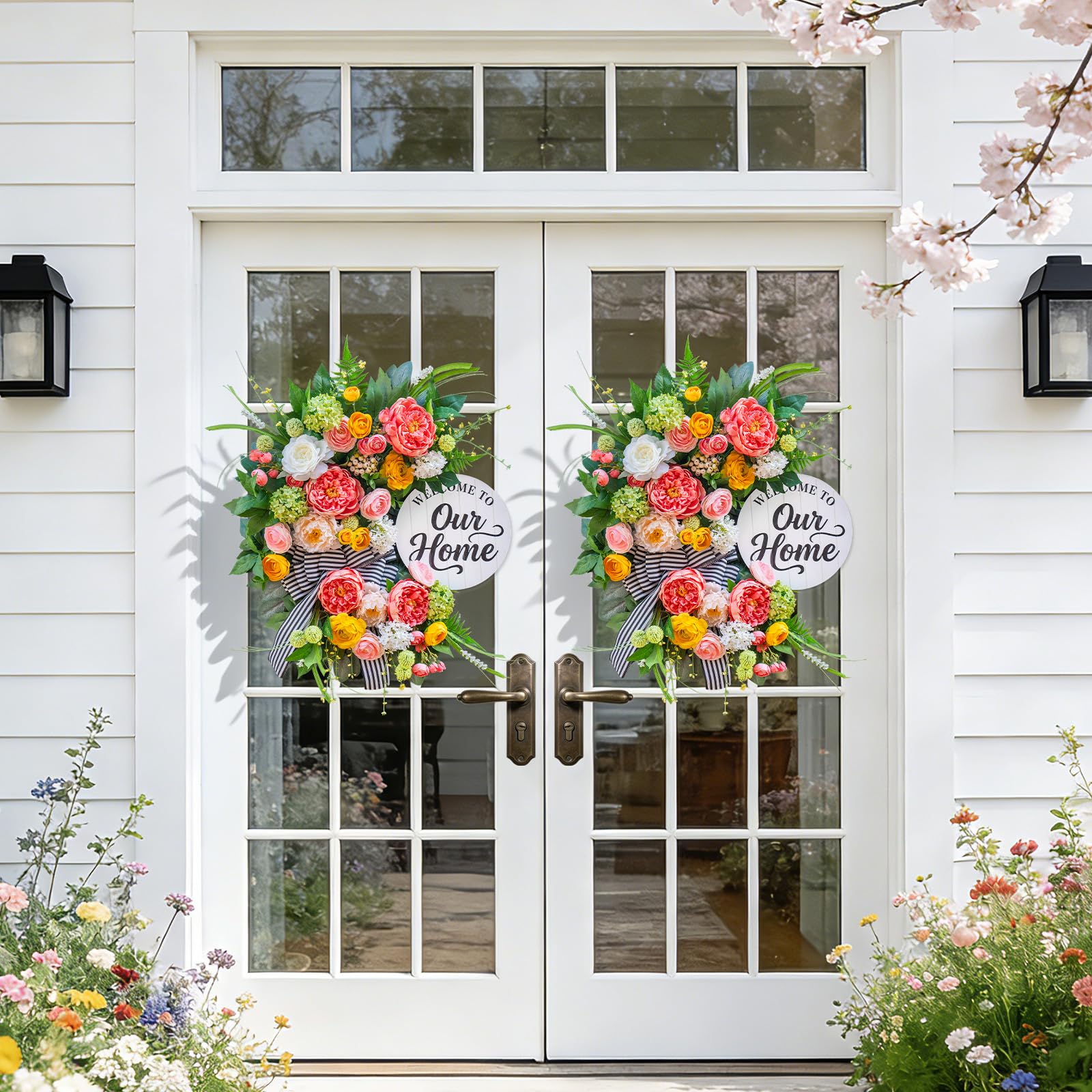 Soomeir densely layered florals provide realistic texture and volume.