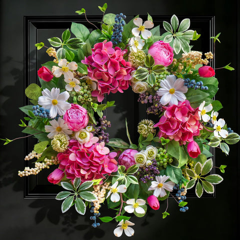 Soomeir housewarming gift wreath suits weddings and festive occasions.