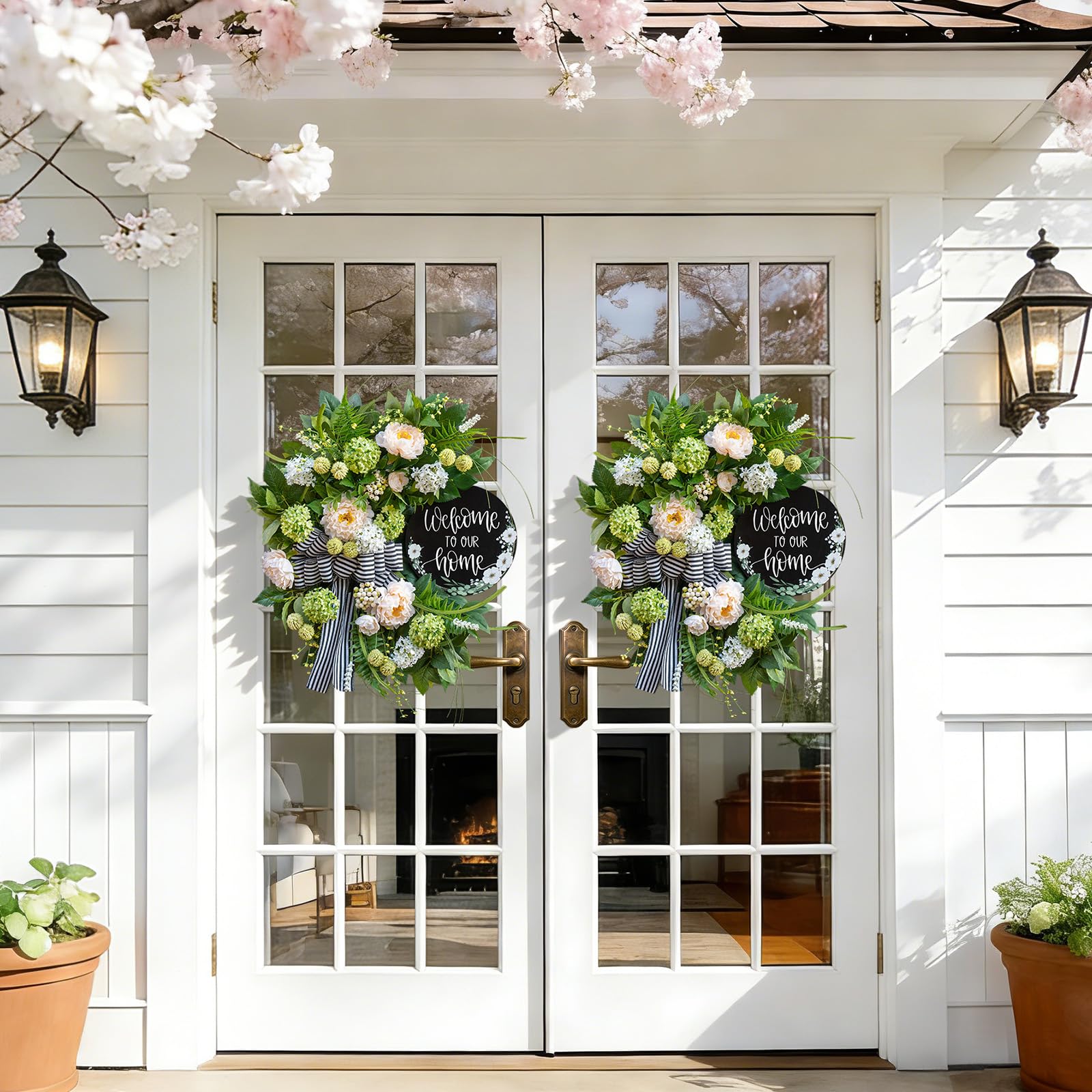 Soomeir warm beige-green-white palette balances color and depth