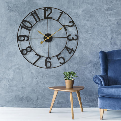 Sorbus clock adds professional focal point to office decor