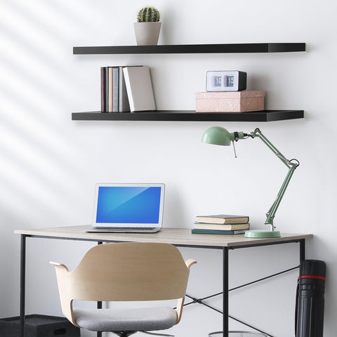 Sorbus bathroom wall shelf decor keeping toiletries organized and accessible.