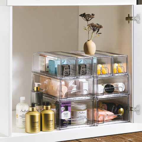 Sorbus BPA-free clear plastic resists cracking during daily use