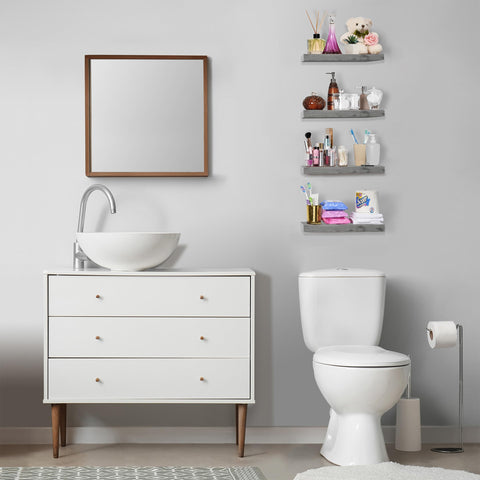 Sorbus corner space-saving shelf optimizes small rooms