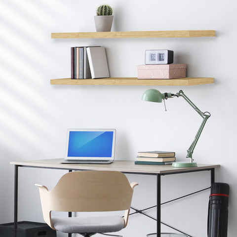 Sorbus sturdy brackets support up to 22 lbs for safe display.