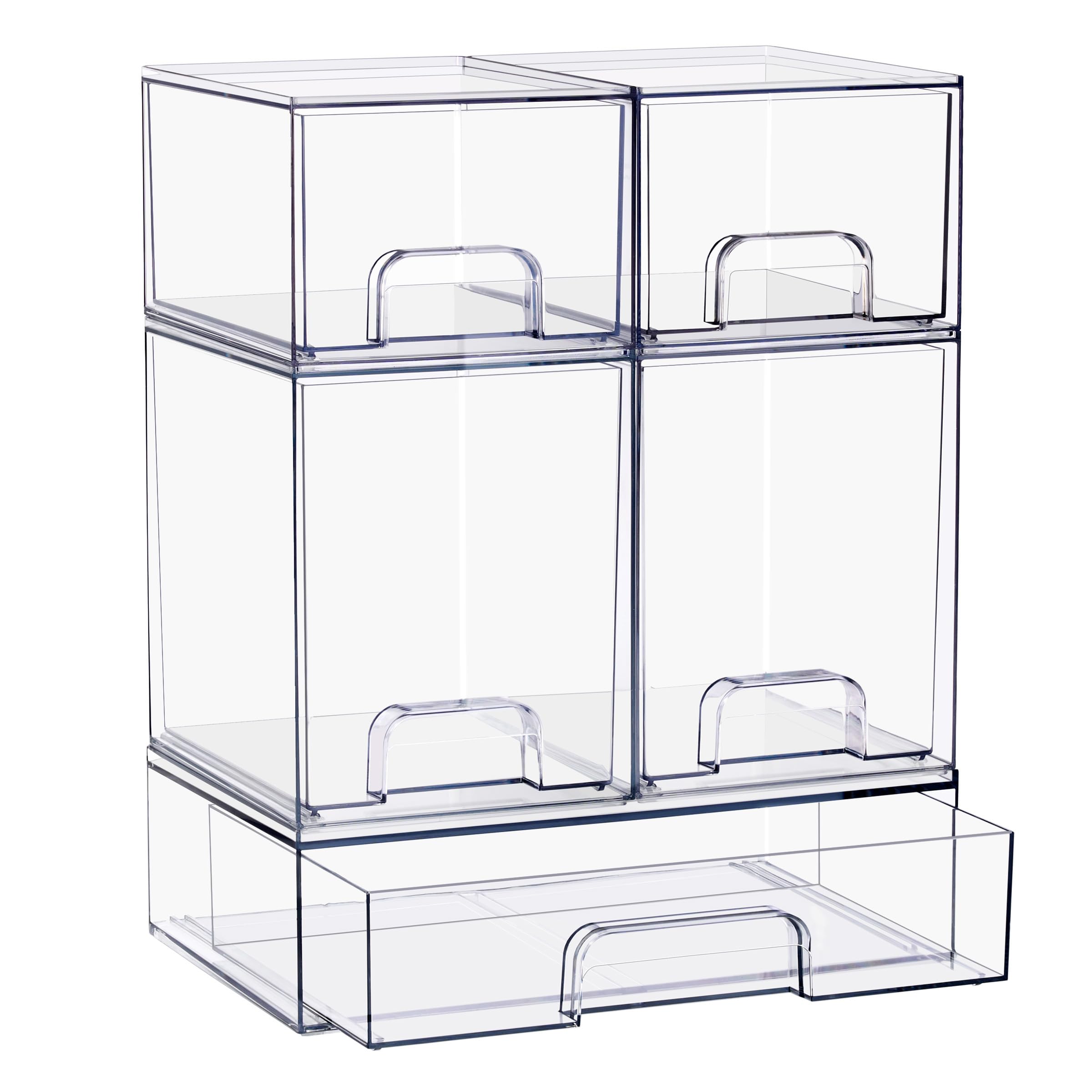 Sorbus stackable drawers baby bottle storage for organized feeding supplies