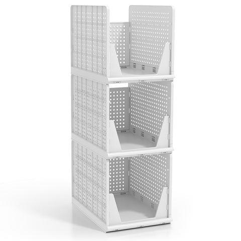 Sorbus durable plastic bins suitable for daily use in kitchen.