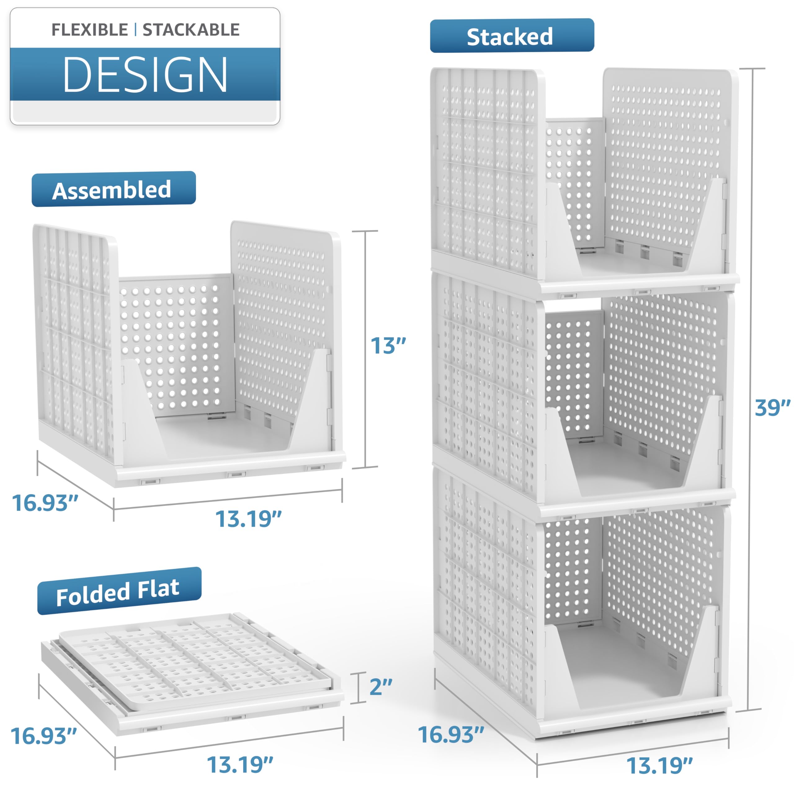 Sorbus under-shelf arrangement creates extra cabinet storage.