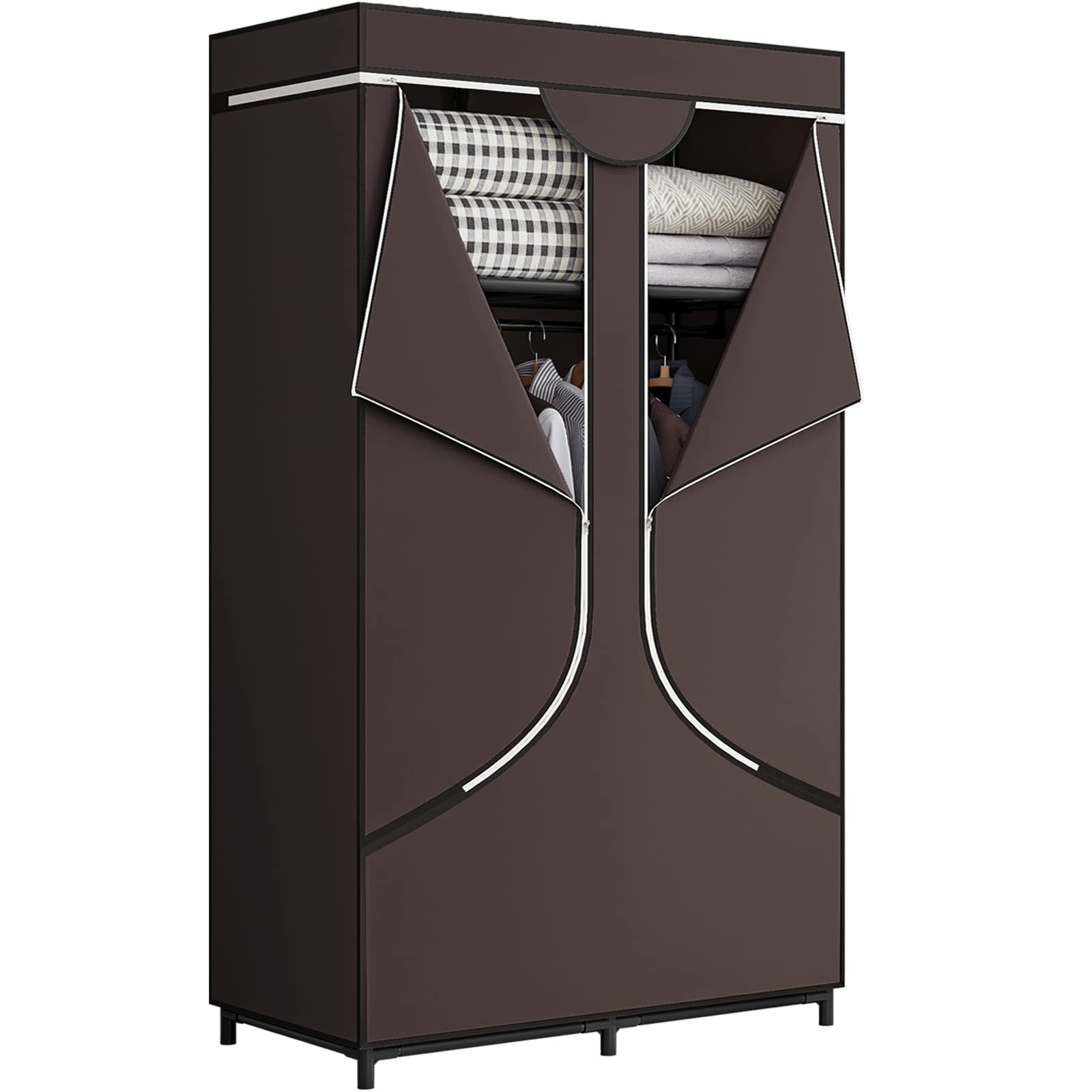 SORCEDAS 34-inch wardrobe assembly guide for quick setup and organized space